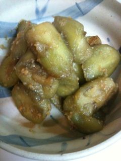 *ナスの味噌炒め*-レシピのメイン写真