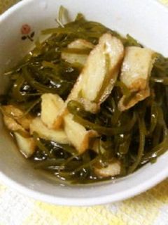 **常備菜☆昆布とさつま揚げ煮**-レシピのメイン写真