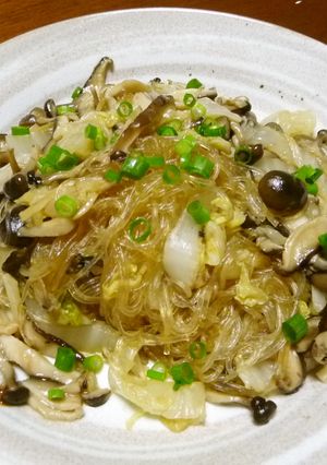 旨っ!白菜とちゅるちゅるのオイスター炒め-レシピのメイン写真