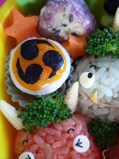お弁当おかず☆うずら卵で太鼓♪節分にも★-レシピのメイン写真