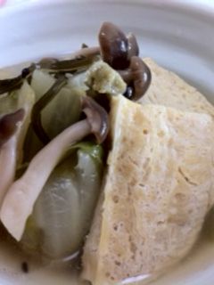 凍り豆腐と白菜のとろとろ煮-レシピのメイン写真
