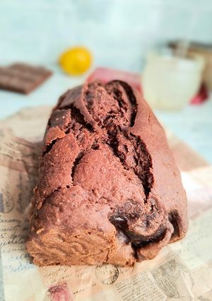 チョコ不使用☆ココアバナナ米粉ケーキ-レシピのメイン写真