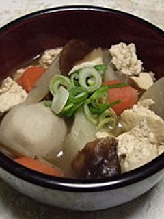 簡単!野菜たっぷり けんちん汁-レシピのメイン写真