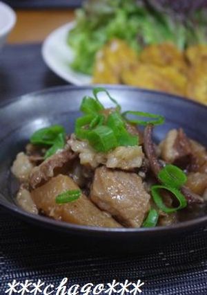 ＠牛スジと大根の煮物＠-レシピのメイン写真