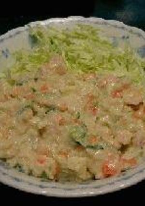 りんごがサクサク♪ポテトサラダ-レシピのメイン写真