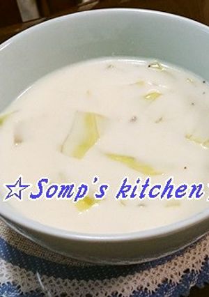 きゃべつで牛乳スープ-レシピのメイン写真