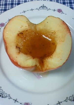 オーブントースターで本格焼きリンゴ-レシピのメイン写真