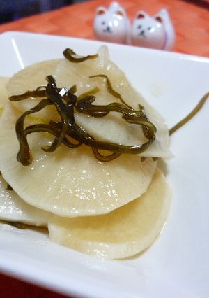 ゆずこんぶの甘酢大根-レシピのメイン写真