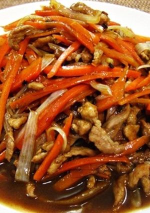 四川料理の定番、魚香肉絲！！-レシピのメイン写真