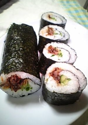 ドレッシングde変わり種の太巻き-レシピのメイン写真