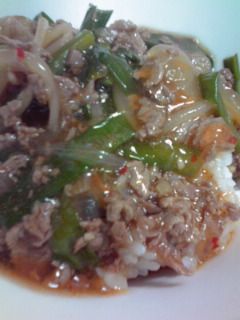 ☆リメイク!牛丼の残りで激ウマ台湾丼☆-レシピのメイン写真