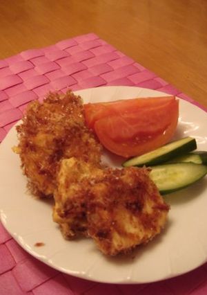 ★カリカリ豆腐のおかか揚げ★-レシピのメイン写真