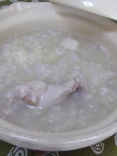 優しい和☆鶏と冬野菜のお粥-レシピのメイン写真