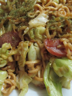 レンジでヘルシーな焼きそば-レシピのメイン写真