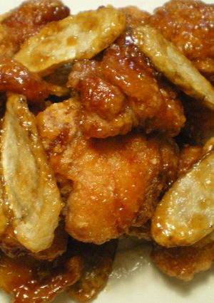 鶏肉とごぼうの甘酢あん-レシピのメイン写真