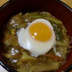 รูปของ ◆残りカレーをリメイク♪カレー丼ぶり◆