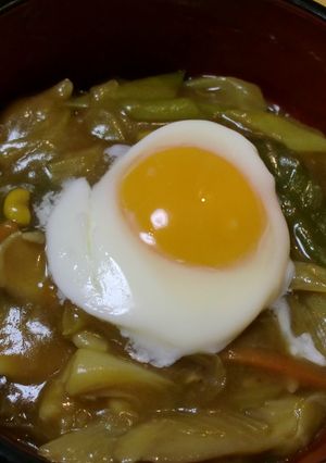◆残りカレーをリメイク♪カレー丼ぶり◆-レシピのメイン写真