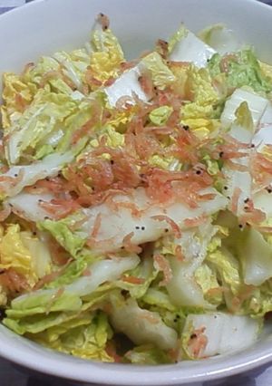 簡単！娃々菜（白菜）のさっぱりサラダ-レシピのメイン写真