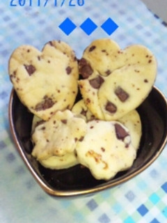 材料3つ de ワンボールクッキー-レシピのメイン写真