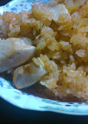 【簡単！】チキンライス【洋食屋さん風】-レシピのメイン写真