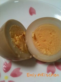 味付け玉子★煮物の煮汁deおまけの一品★-レシピのメイン写真