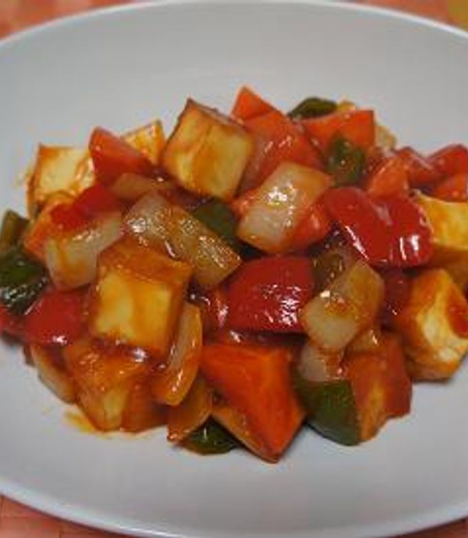酢豚風・厚揚げと野菜の甘酢炒め by ひろけん821 【クックパッド