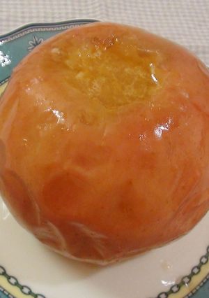 フライパンでまるごと焼きリンゴ☆-レシピのメイン写真