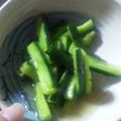 即席きゅうり漬け