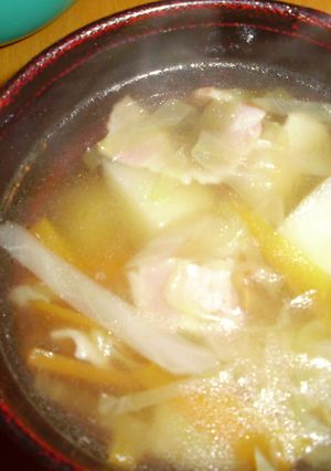 温か野菜スープ-レシピのメイン写真
