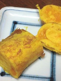 かぼちゃの卵焼き-レシピのメイン写真