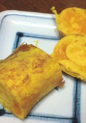 かぼちゃの卵焼き-レシピのメイン写真