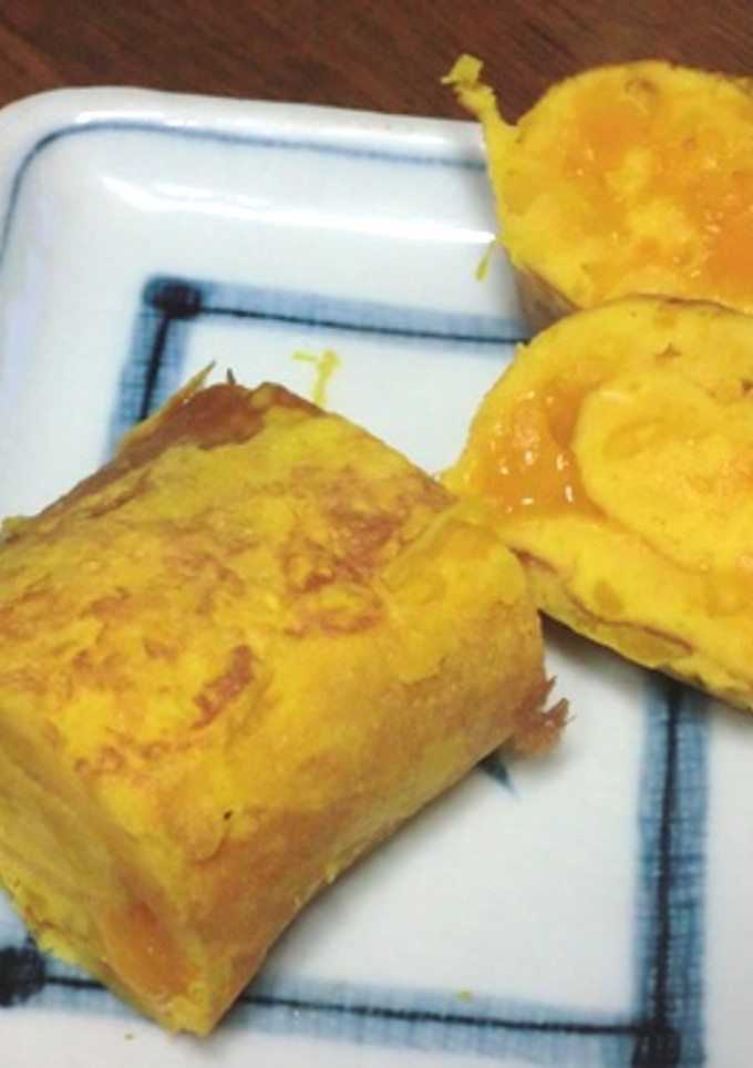かぼちゃの卵焼き-レシピのメイン写真
