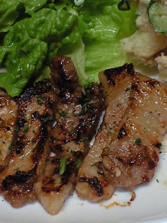 漬けて柔らか♪豚肉ステーキ♪-レシピのメイン写真