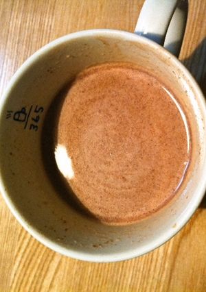飲み易い♪酒粕の チョコレートドリンク-レシピのメイン写真