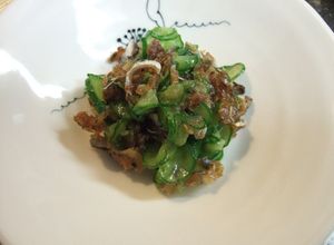 お家居酒屋のつきだし・鱧の皮の三杯酢♪-レシピのメイン写真