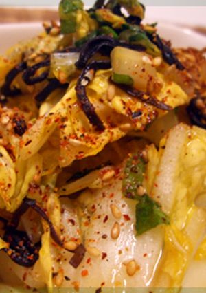 白菜の即席しそ味漬物風サラダ-レシピのメイン写真