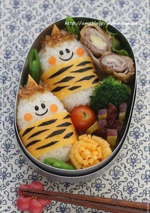 節分キャラ弁☆俵おにぎりのオニくん♪-レシピのメイン写真