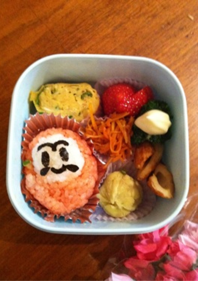 だるまさんおにぎり弁当-レシピのメイン写真
