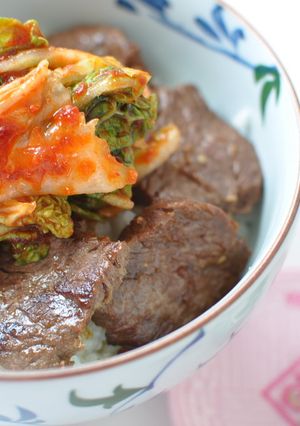 タレがおいしいキムチ焼肉丼-レシピのメイン写真
