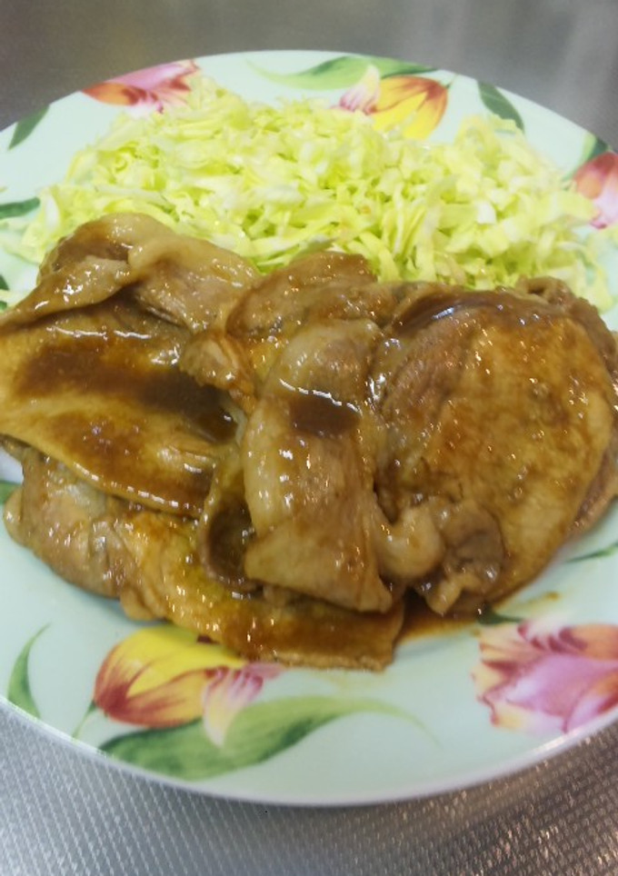 簡単☆しょうが焼き-レシピのメイン写真
