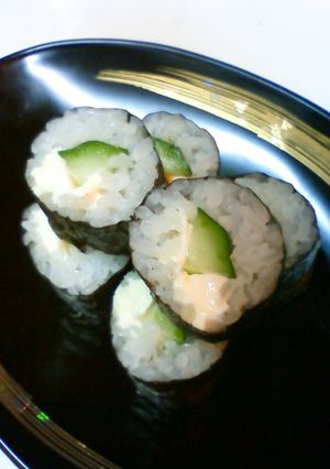 うちのかっぱ巻き♥クリームチーズin♥-レシピのメイン写真