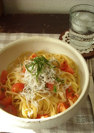 青じそスパゲティー♪-レシピのメイン写真