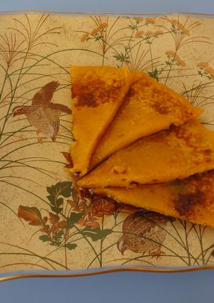 スマートチーズを入れたかぼちゃもち-レシピのメイン写真