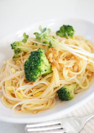 豆もやしでスイチリスパゲティ♫-レシピのメイン写真