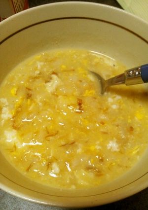卵と味噌の病人食-レシピのメイン写真