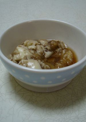 離乳食中期に!とろ~りバナナ豆腐-レシピのメイン写真