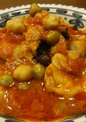 チキンとミックス豆のトマトソース煮込み-レシピのメイン写真
