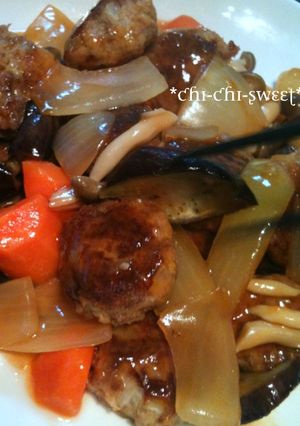 ＊肉団子de揚げない飽きない酢豚＊-レシピのメイン写真