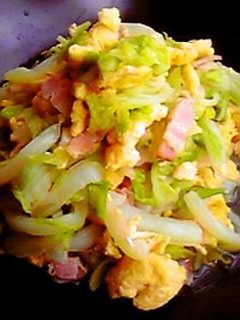 【いり卵と白菜ベーコンの炒め煮】-レシピのメイン写真
