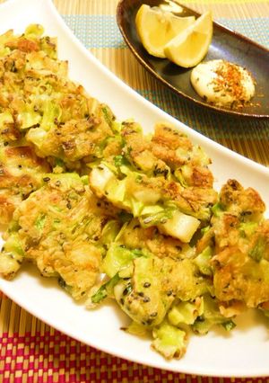 チーズとキャベツの落とし焼き-レシピのメイン写真